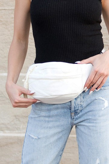 CRESCENT FANNY PACK BAG