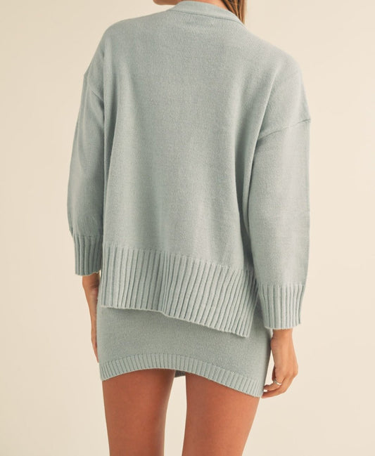 COZY SET BLUE (CAMI/SKIRT/CARDIGAN)