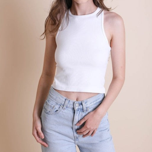 RACERBACK BRAMI CROP TOP