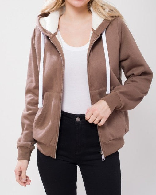 BASIC ZIP UP JACKET