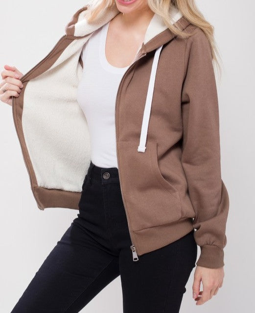 BASIC ZIP UP JACKET