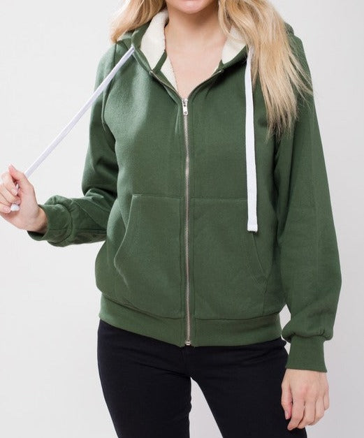 BASIC ZIP UP JACKET