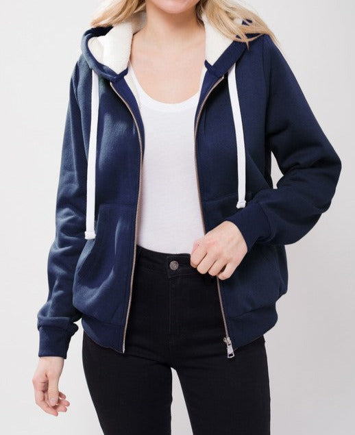 BASIC ZIP UP JACKET