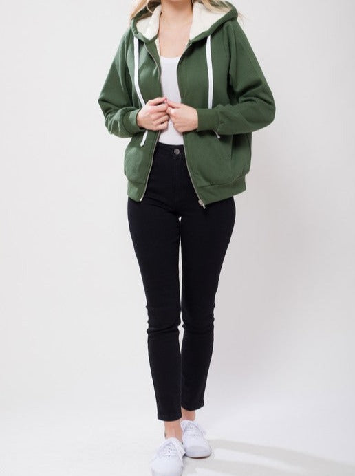 BASIC ZIP UP JACKET