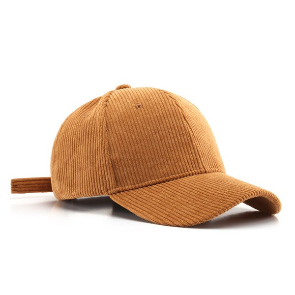 COURDUROY BOYFRIEND BALL CAP