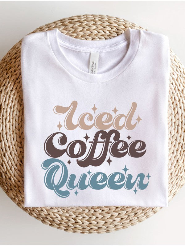 ICE COFFEE QUEEN GRAPHIC TEE