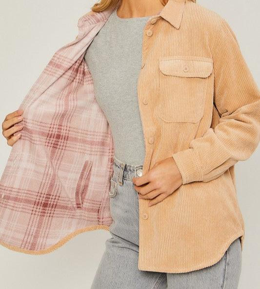 REVERSIBLE CORDUROY JACKET