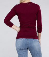 SOLID COLORS LONG SLEEVE T-SHIRT