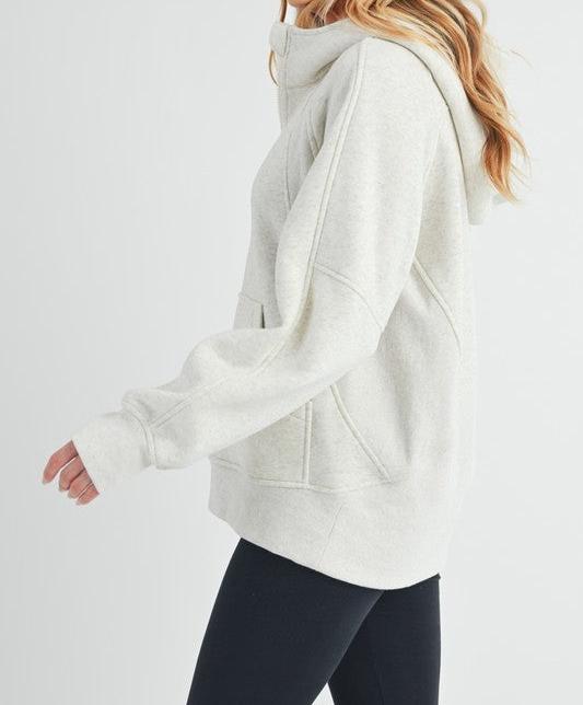 SOPHIE'S HALF ZIP HOODIE