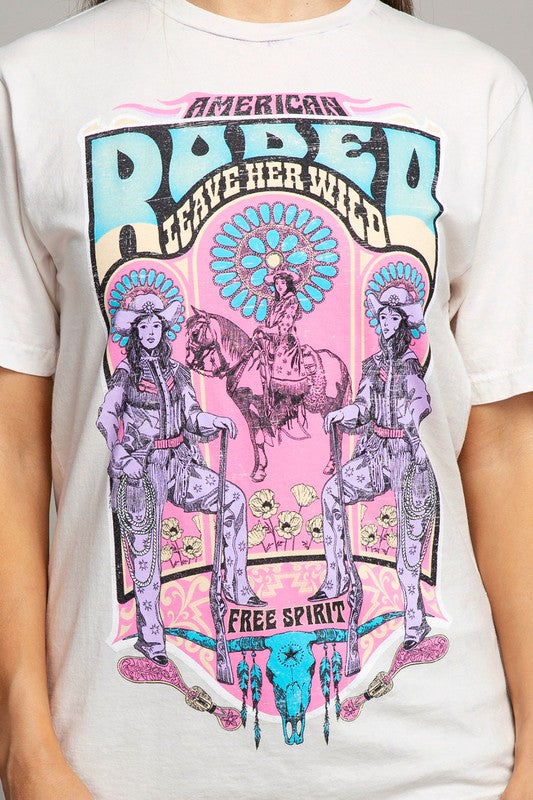 AMERICAN RODEO GRAPHIC TEE (S-XL)
