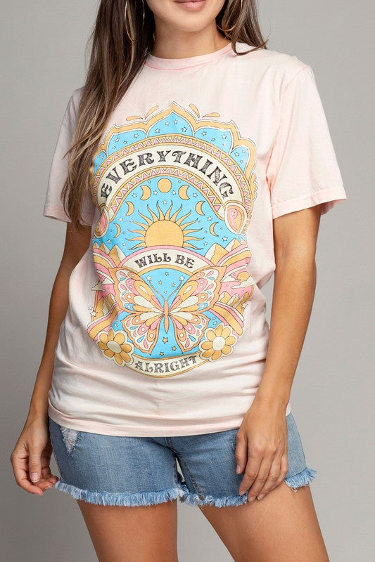 EVERYTHING WILL BE ARLIGHT GRAPHIC TEE (S-XL)