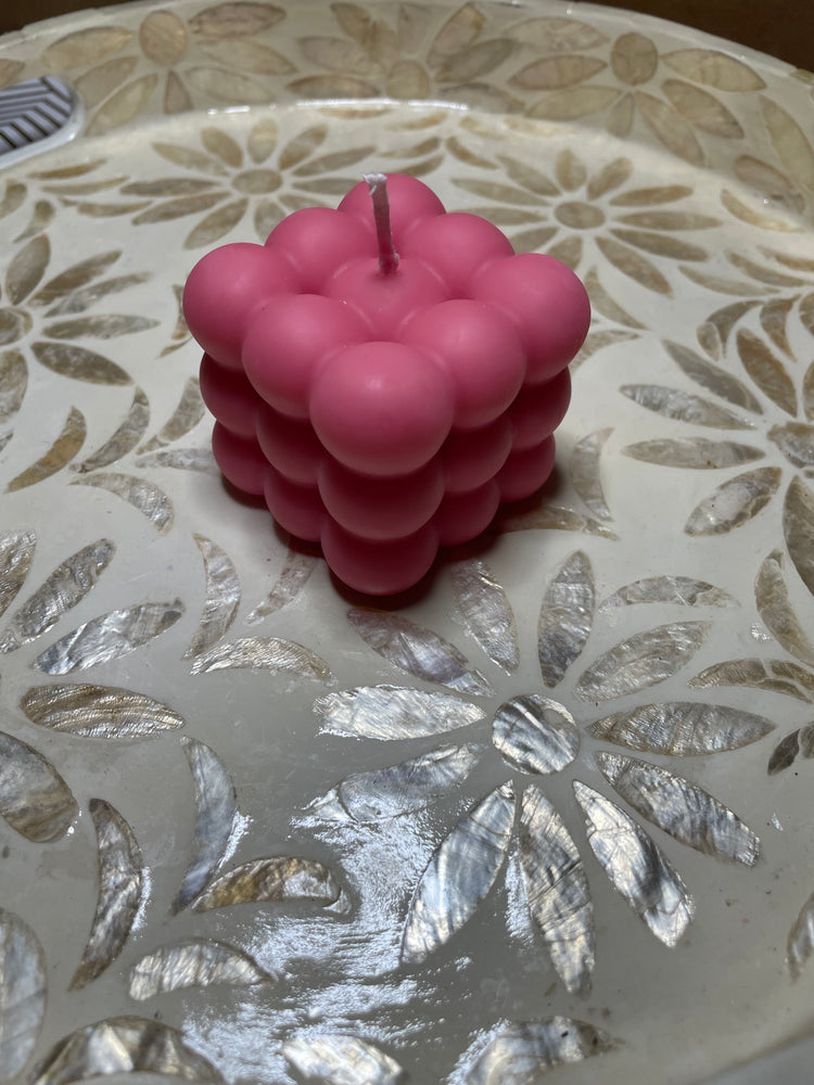 BUBBLE CANDLE ( SOY WAX)