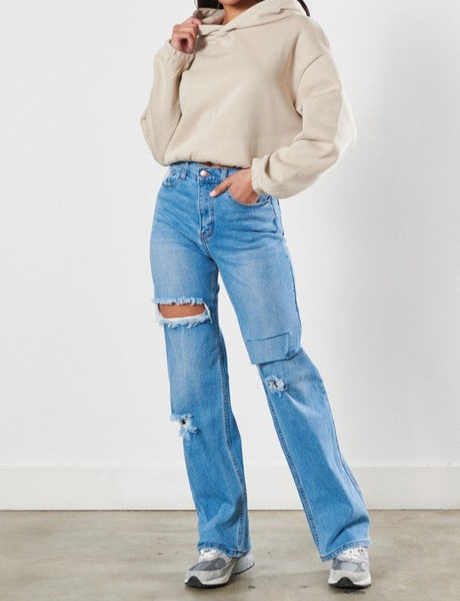 CLASSIC WIDE LEG JEANS