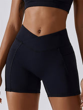 V SHAPE ACTIVE SHORTS