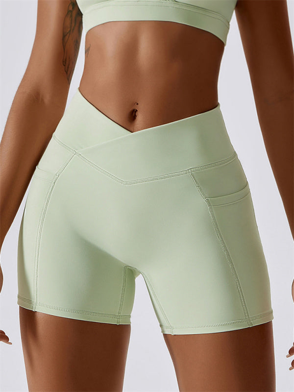V SHAPE ACTIVE SHORTS