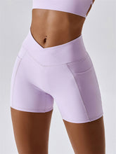 V SHAPE ACTIVE SHORTS