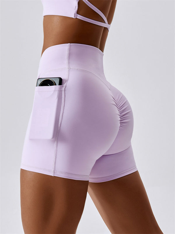 V SHAPE ACTIVE SHORTS